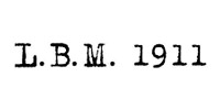LMB 1911 logo